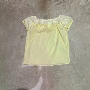 Off the shoulder top